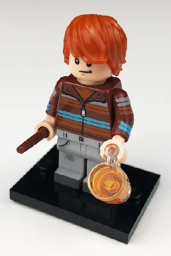 LEGO Ron Weasley, Harry Potter and Fantastic Beasts Series 2 (Complete Set with Stand and Accessories) set