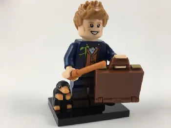 LEGO Newt Scamander, Harry Potter and Fantastic Beasts Series 1 (Complete Set with Stand and Accessories) set