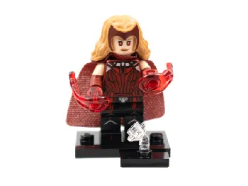 LEGO The Scarlet Witch, Marvel Studios (Complete Set with Stand and Accessories) set