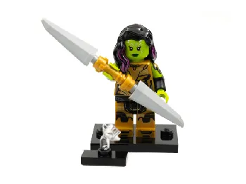LEGO Gamora with Blade of Thanos, Marvel Studios (Complete Set with Stand and Accessories) set