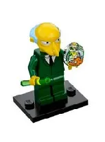 LEGO Mr. Burns, The Simpsons, Series 1 (Complete Set with Stand and Accessories) set