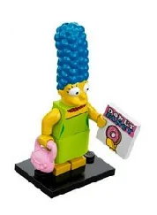 LEGO Marge Simpson, The Simpsons, Series 1 (Complete Set with Stand and Accessories) set