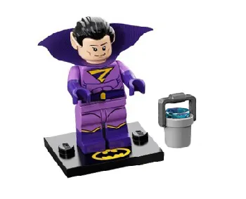 LEGO Wonder Twin Zan, The LEGO Batman Movie Series 2 (Complete Set with Stand and Accessories) set