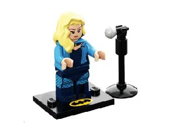 LEGO Black Canary, The LEGO Batman Movie Series 2 (Complete Set with Stand and Accessories) set