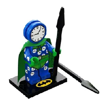 LEGO Clock King, The LEGO Batman Movie Series 2 (Complete Set with Stand and Accessories) set