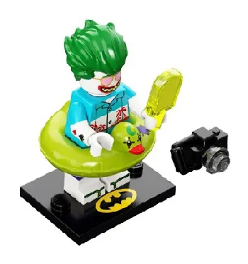 LEGO Vacation The Joker, The LEGO Batman Movie Series 2 (Complete Set with Stand and Accessories) set