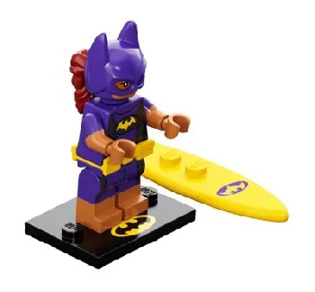 LEGO Vacation Batgirl, The LEGO Batman Movie Series 2 (Complete Set with Stand and Accessories) set