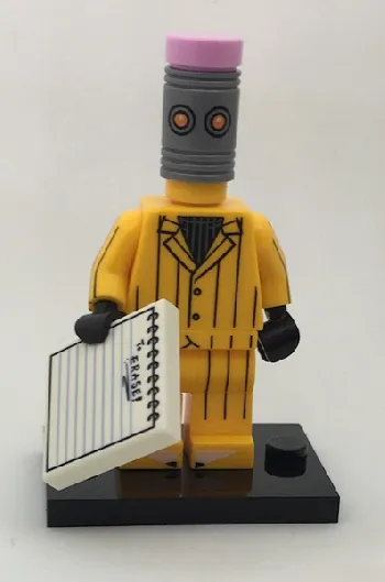 LEGO Eraser, The LEGO Batman Movie Series 1 (Complete Set with Stand and Accessories) set