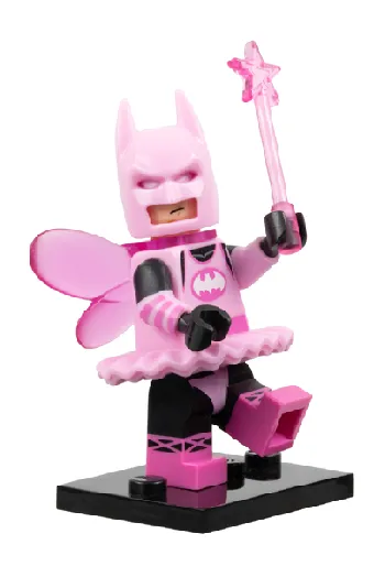LEGO Fairy Batman, The LEGO Batman Movie Series 1 (Complete Set with Stand and Accessories) set