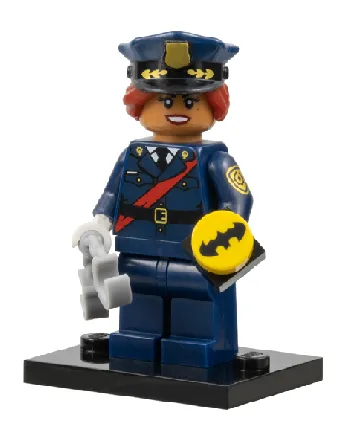 LEGO Barbara Gordon, The LEGO Batman Movie Series 1 (Complete Set with Stand and Accessories) set