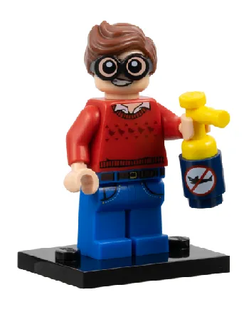 LEGO Dick Grayson, The LEGO Batman Movie Series 1 (Complete Set with Stand and Accessories) set