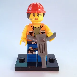 LEGO Gail the Construction Worker set