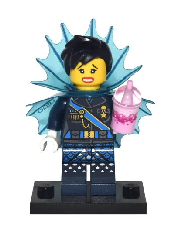 LEGO Shark Army General #1, The LEGO Ninjago Movie (Complete Set with Stand and Accessories) set