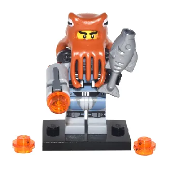 LEGO Shark Army Octopus, The LEGO Ninjago Movie (Complete Set with Stand and Accessories) set