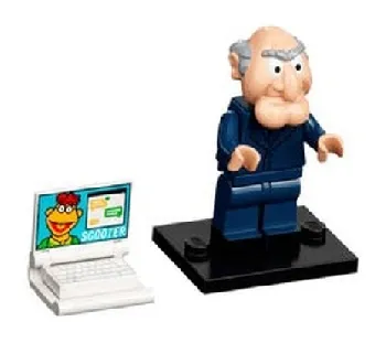 LEGO Statler, The Muppets (Complete Set with Stand and Accessories) set