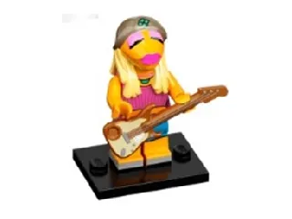 LEGO Janice, The Muppets (Complete Set with Stand and Accessories) set