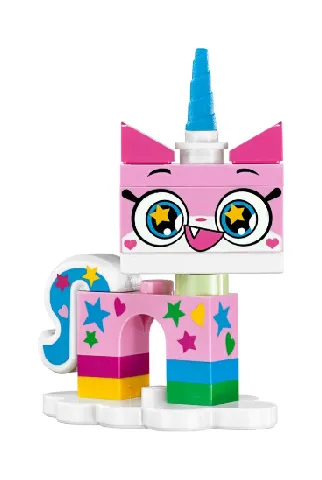 LEGO Rainbow Unikitty minifigure