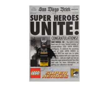 LEGO Super Heroes Unite - Batman - San Diego Comic-Con 2011 Exclusive set