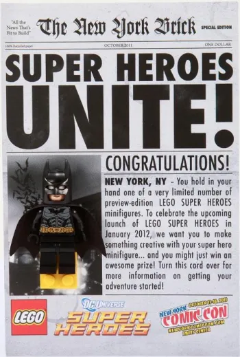 LEGO Super Heroes Unite - Batman - New York Comic-Con 2011 Exclusive set