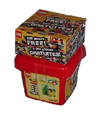 LEGO Creator Bucket bundled with 4782 (TRU Exclusive) set box
