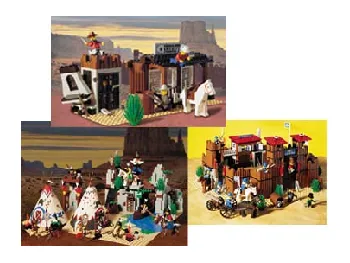 LEGO Western Kit set box