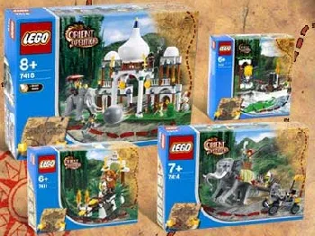 LEGO Orient Expedition in India Kit set box