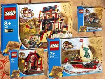 LEGO Orient Expedition in China Kit set box