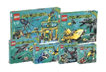 LEGO Complete Aqua Raiders Collection set