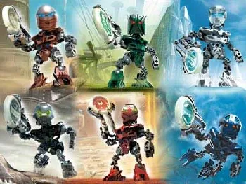 LEGO Metru Nui Matoran Kit set box