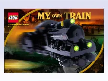 LEGO Large Train Engine Blue set box