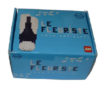 LEGO Le Fleuriste Collector Vase - Monceau Fleurs Blue Chic set