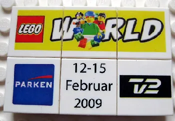 LEGO LEGO World Denmark Puzzle Promo set box