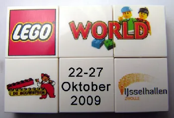 LEGO LEGO World Zwolle Puzzle Promo 2009 set