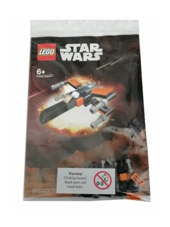 Back of LEGO X-Wing set box