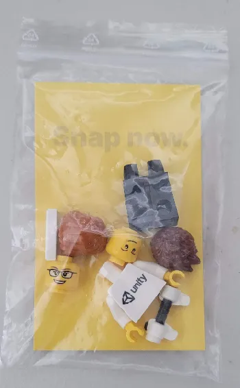 LEGO Unity x Lego Minifigure set box