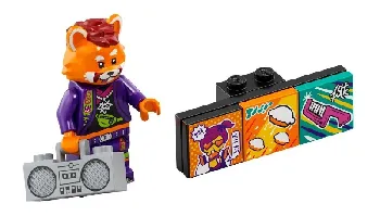 LEGO Red Panda Dancer set
