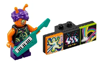 LEGO Alien Keytarist set