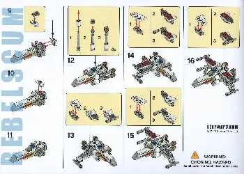 LEGO Mini X-Wing Fighter set