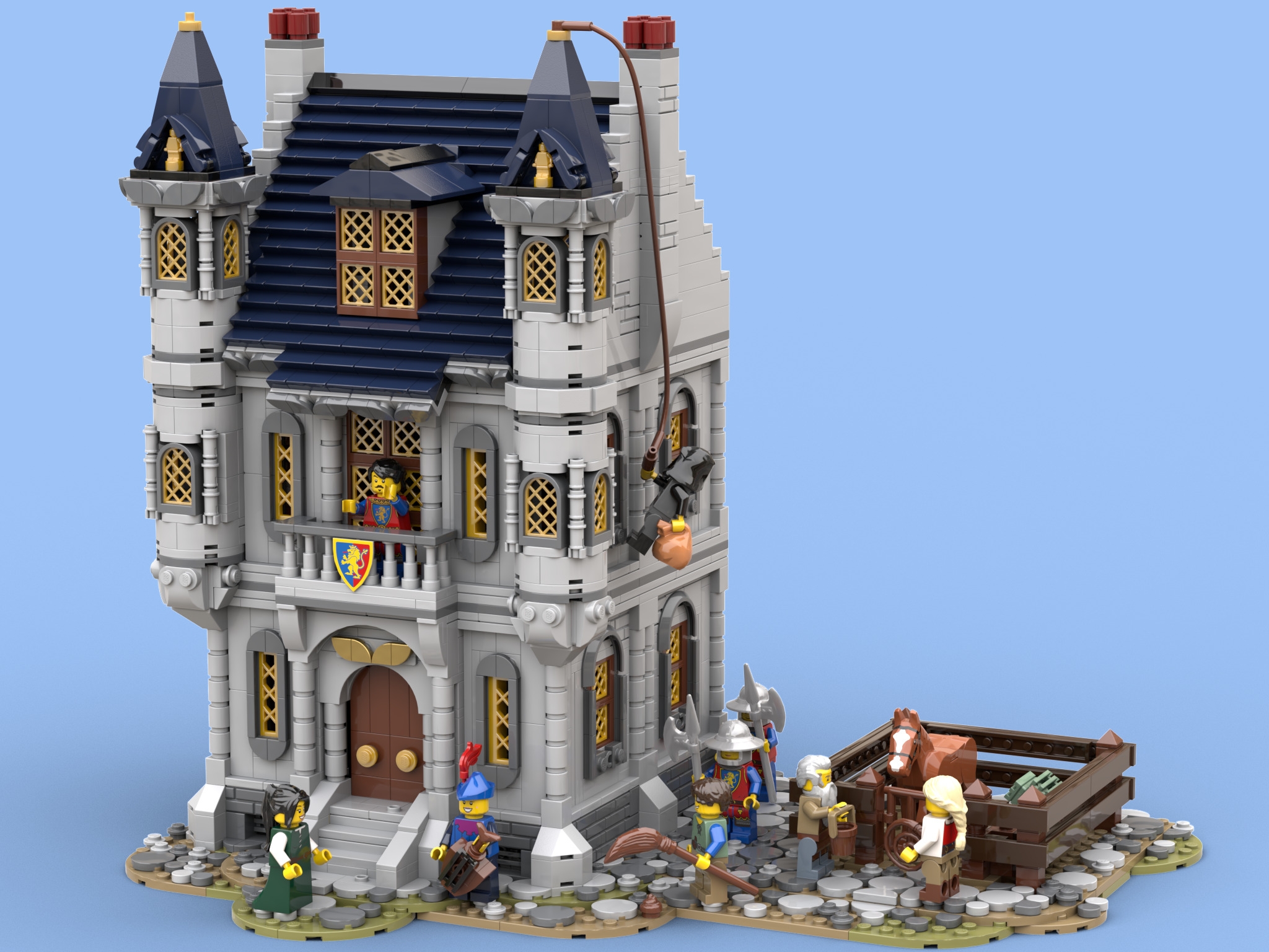 LEGO Bricklink Designer Program Town Manor